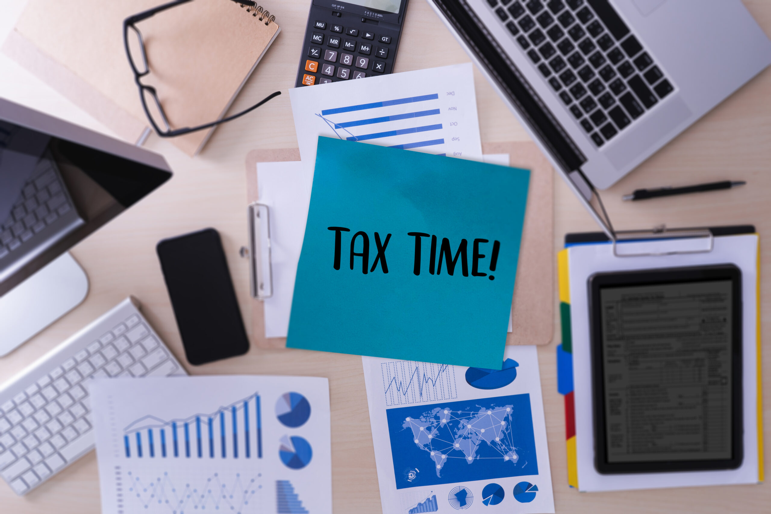Time for Taxes Planning Money Financial Accounting Taxation Busi